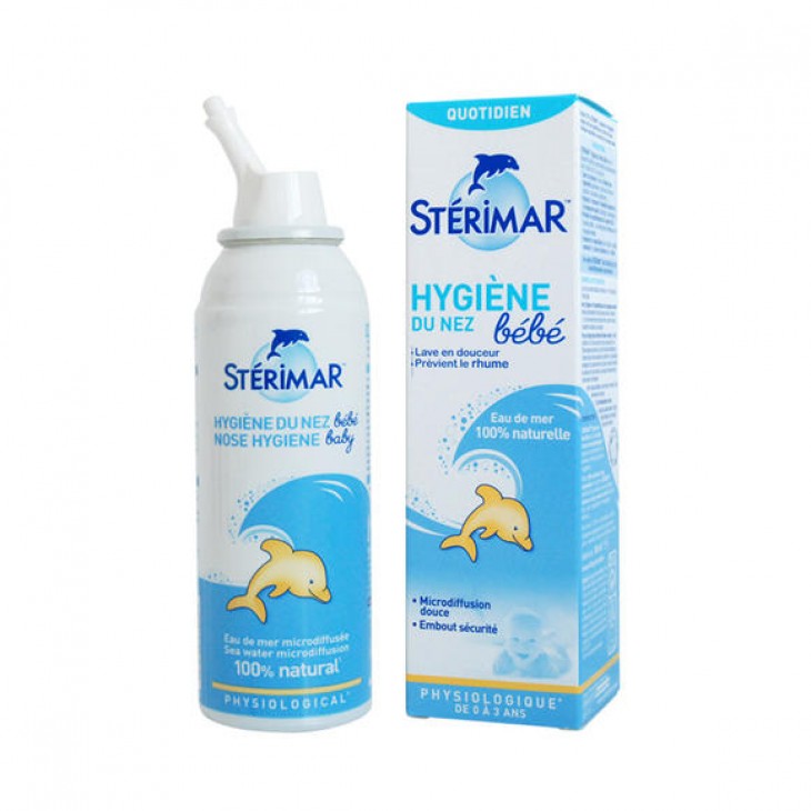 STERIMAR - 小海豚生理鹽水洗鼻噴霧 (0-3歲嬰兒用) 100ml